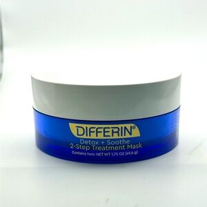 Differin Detox + Soothe 2 Step Treatment Mask 1.75 oz
